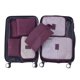 thumbnail image 5 of 7PCS Bolsa de almacenamiento reutilizable, bolso del organizador, uso sostenible para mudanza, dormitorio, viaje, 5 of 7