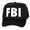 FBI Black, variant on Top Headwear Men's ATF Trucker Hat - Snapback Law Enforcement Costume Cosplay Cap