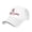 White, variant on Santa Clara University Sandwich Cap Unisex Classic Baseball Capunisex Adjustable Casquette Dad Hat