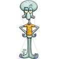 thumbnail image 1 of Cardboard People Squidward Taille Réelle Découpe en Carton Standup - Spongebob Squarepants (Série TV), 1 of 5