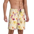 thumbnail image 2 of Sikiie Rabbit And Balloon Mens Pajama Shorts, Lightweight Lounge Pant with Pockets Soft Sleep Pj Shorts for MenXX-Large, 2 of 6
