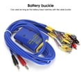 thumbnail image 4 of Línea de arranque de la fuente de alimentación, cable de prueba de reparación de teléfono móvil duradero con protección inteligente contra quemaduras para Android/IOS Modo de cable de conexión (18 + 5 EOTVIA No, 4 of 6
