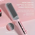 thumbnail image 3 of Profissional Hot Combs Anti-scalding Hair Straightener Brush Ceramic Hair Curler Heated Electric Smart Brush Hair Straightener, 3 of 5