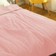 thumbnail image 6 of JoyMoreHome Lightweight Cotton Quilt, 39.37x55.11in, Solid Color Soft Breathable Cozy Summer Bed Quilt, 6 of 8