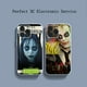 thumbnail image 2 of Funda de teléfono b-beetlejugos 2 para iPhone, 14, 13, 12, 11 Pro Max, XS Max, X, XR, 7, 8 Plus, Mini, material de TPU azul, película caliente, 2 of 4