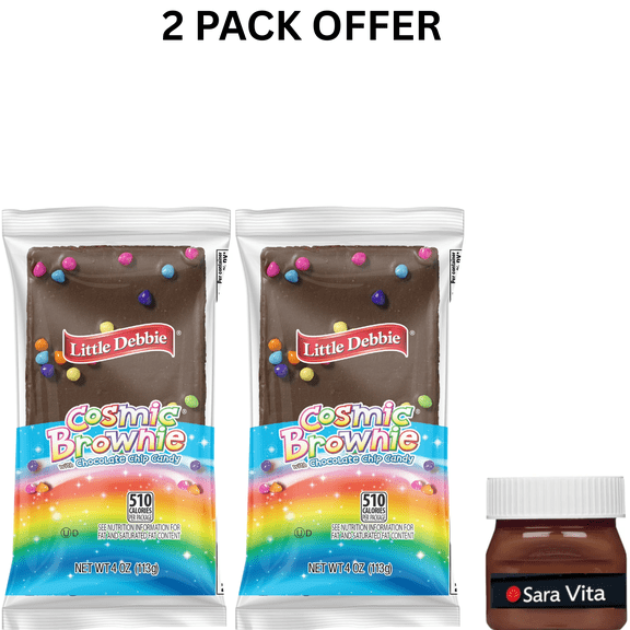 Little Debbie Cosmic Brownie, 4 oz