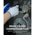 SIXIWANZI Brake Caliper Tool Heavy Duty Brake Caliper Compression Tool