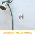 thumbnail image 3 of SHOWERORO 2Ud Soporte Adhesivo Para Ducha De Mano Color Plata Compacto Y Seguro Para Moderno, 3 of 7