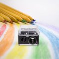 thumbnail image 5 of FRCOLOR 4 Pcs Crayons à Sourcils Taille-Crayon Eyeliner pour Femme (Noir), 5 of 5