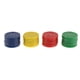 thumbnail image 5 of Juego de Fichas de Zulema 128 Fichas de plástico para póquer colores azul rojo verde amarillo, 5 of 8