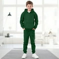 thumbnail image 6 of Mercatoo Boys Sweatsuit Set 2 Piece Quarter Zipper Hoodies Pullover Sweatshirts Athletic Joggers Teen 𝐓racksuit Pants Sets, 6 of 9