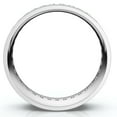 thumbnail image 3 of Pompeii 1 1/10ct Diamond Mens Eternity Wedding Ring 8mm 14K White Gold (G/H,I1), 3 of 3