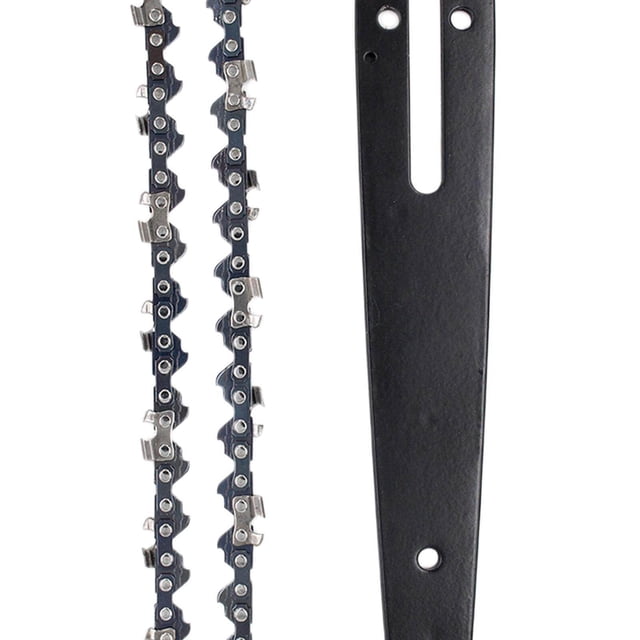 Maoww Ensemble de 2 Mini Outils Chaînes et Guides Tranchants pour Couper les Arbres 6 Pouces