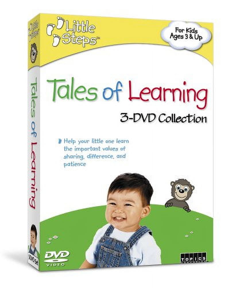 Little Steps Numbers & Shapes DVD for Babies - Teaches
