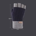 thumbnail image 3 of Half Finger Knit Warm Gloves With Thick Velvet For Both Men And Women, 3 of 3