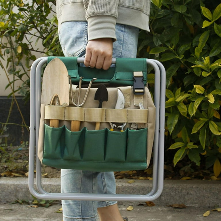 Garden stool clearance with tools