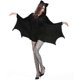 thumbnail image 2 of Halloween Costume for Women Bat Cozy Black Animal Adult Cosplay Vampire Zipper Dress with sock, 2 of 5