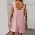thumbnail image 4 of LOVZFMLL Combinaison Pyjama Sans Manches à Imprimé Floral pour Femmes Rose G, 4 of 4