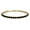 Black, variant on Womens Timeless 12CTW Created Blue Sapphire Tennis Bracelet Prong Set for Women Gift 7.5 Inch 14K Gold Plated