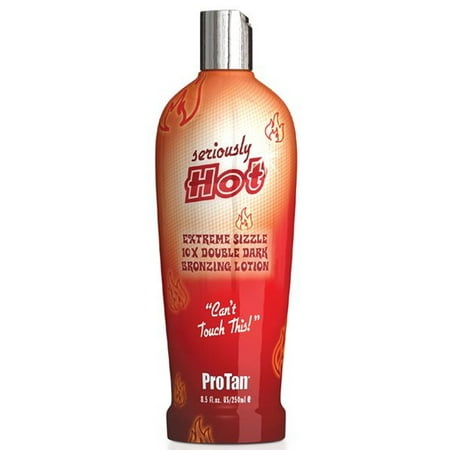 Pro Tan Seriously Hot Extreme Sizzle 10X Double Dark Bronzing Lotion 8.5