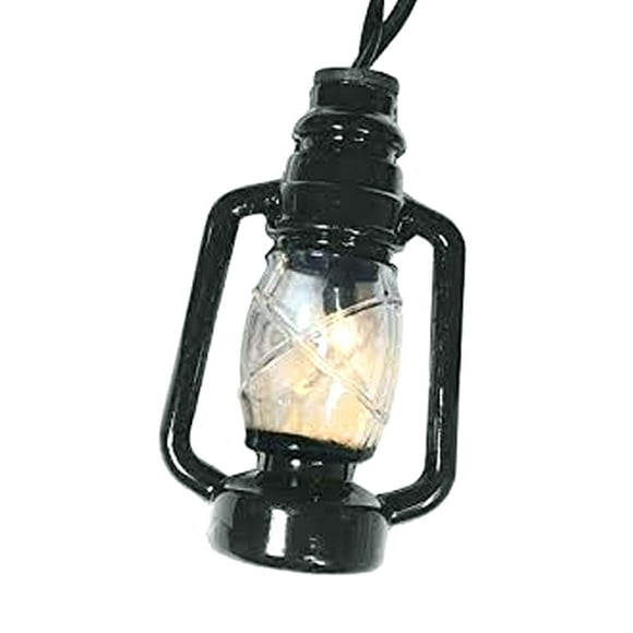 Merdian Point Mini Lanterne Led Lumières de Chaîne - Fêtes Décorations de Vacances Patio Intérieur / Extérieur 10 Lumières une Chaîne