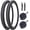 16X1.95 Black, variant on 2Pack 16x1.95 Inch Bike Tires and Tubes AV 32MM Valves for Trail Urban Pavement Replacement Bicycle Tyres Compatible with 16x1.75/1.95/2.0/2.125 Wheel