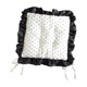 thumbnail image 4 of Cojín para silla con volantes, bonito, antideslizante, portátil, práctico y cómodo. Puntos de color albaricoque, 4 of 7
