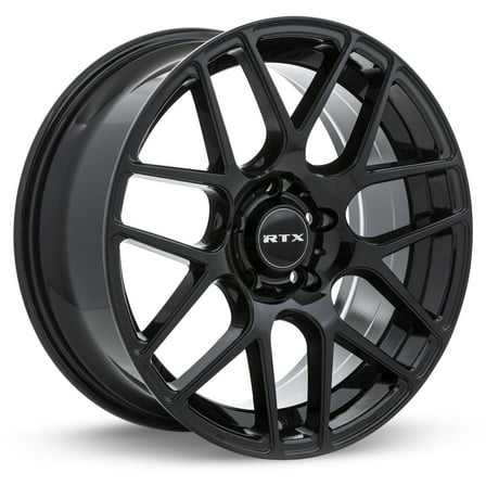 RTX ENVY Custom Wheel - 18x8, 38 Offset, 5x120.65 Bolt Pattern, 74.1mm Hub - Gloss Black Rim