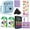Blue, variant on FUJIFILM INSTAX Mini 12 Holiday Bundle 2025 | Blue with Extra Instax Mini Film + 4 Pk AA Batteries & Pixi Microfiber Cleaning Cloth