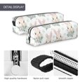 thumbnail image 4 of Sikiie Rabbit And Flower Leather Pencil Case, Makeup Pouch, Zipper Pouch for Daily Essentials, Storage Organizer, Cosmetics and Stationary Bag, 4 of 7