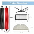 thumbnail image 4 of For Q5 Pro/Q5 /Q8 Max/Q8 Robot Cleaner Main Side Brush Hepa Filter Mop Pads Spare Parts, 4 of 5