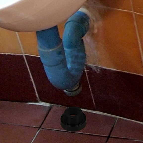 Raindrops Rubber Gasket for Urinal Drain Leak-Proof Toilet Flange Repair Parts Easy to Install Urinal Pipe Fittings Long-Lasting Seal Ring for Toilets for Home Restrooms