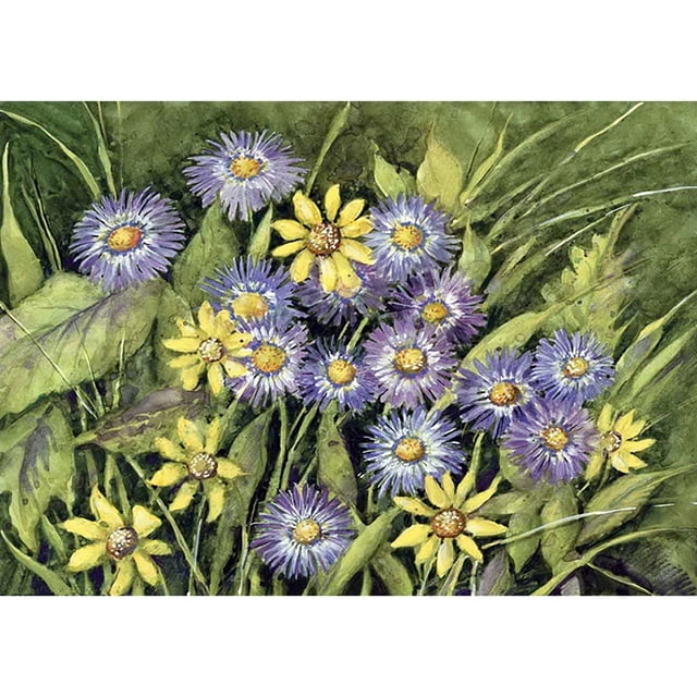 Pintura de diamante (DB3015) 5D DIY Flor Cuadro de bordado cuadrado (LG208) 20X30cm FLhrweasw Nuevo
