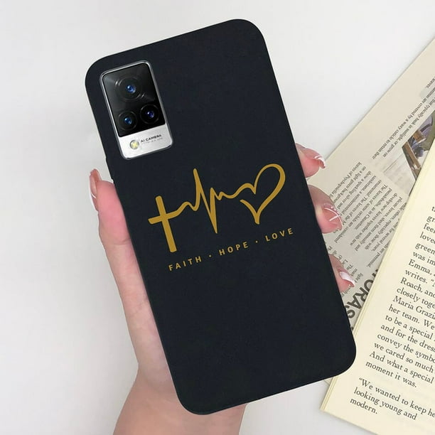 Funda a prueba de golpes para Vivo V21 4G 5G, carcasa de silicona a la moda con estampado de leopardo, carcasa trasera Popular para Vivo V 21 Fivean unisex