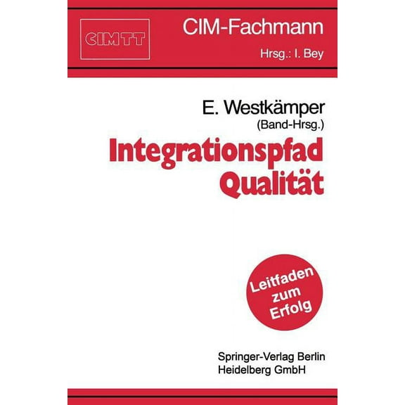 CIM-Fachmann Integrationspfad QualitÃ¤t, (Paperback)