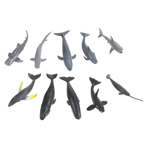 MasteelfCA 24pcs Simulated Sea Animal Model Marine Animal Toys Mini Sea Creature Toy