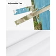 thumbnail image 6 of European Style Balcony Scenery Short Window Curtain Adjustable Tie Up Valance for Living Room Kitchen Window Drapes, 6 of 6