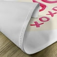 thumbnail image 5 of Ambesonne Xo Place Mats Set of 4, Heart Letters Love, Standard Size, Dark Coral and Cream, 5 of 6