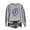 Gray, variant on SHE IS Womens Sweatshirts No Hood Cats Womens Hoodies Cropped Pullover Hoodie Y2k Plus Size Tops for Women 3x My Orders Placed