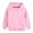 Pink, variant on Eltusu Girls Cotton Hoodies, Pullover Casual Long Sleeve Solid Color Girls Sweatshirts Purple Size 7-8 T