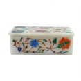 thumbnail image 3 of White Marble Inlay Jewellery Box For Love, Peace & Prosperity, 3 of 3