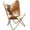 Rose Gold+Golden, variant on Rajeriya Home Decor Living Room Chair Leather Interior Butterfly Arm Chair with Black/Brown White Hair on Cover (Cover with Ross Gold)