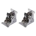 thumbnail image 4 of jifeng 2Pcs Self Lock Hinge Lock Extension Support Accessories Easy to Install Table Leg Hinge Folding Bracket for Worktables Chairs, 4 of 9