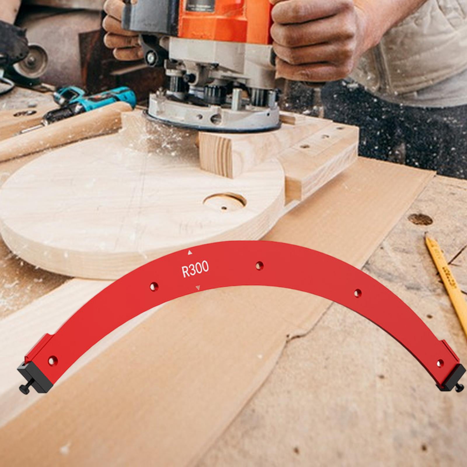 koolsoo Corner Router Template Guide, Angle Positioning Template, Table Corner Professional Woodwork DIY Positioning Tools