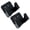 Black, variant on Two Piece Wall Mount Tool Rack with Raised Side Rests for Garage Wall Cabinet Side Workshop Board Daily Storage