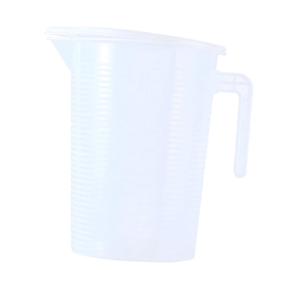 Taza medidora, recipiente para líquidos, taza medidora de cocina con pico vertedor flexible, 5000 ml
