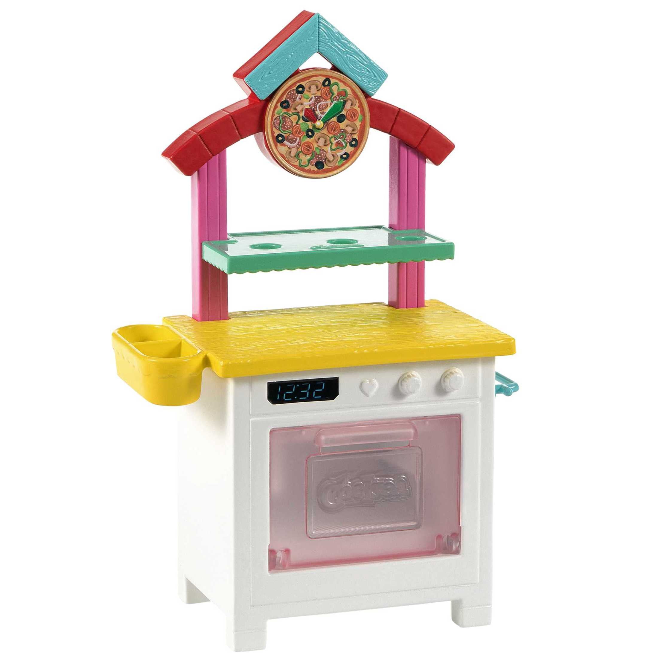 Barbie Chelsea Can Be Brunette Doll & Pizza Chef Playset