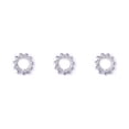 thumbnail image 3 of Wweixi Nipples Rings Fashionable Body Ornament Comfortable Convenient Piercing Durable Pedant Jewelries for Dressing Silvering Light Blue 3Set, 3 of 6