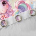 thumbnail image 5 of Feelyou 3D Bowknot Unicorn Black Out Curtains for Kids, Fairy Tale Galaxy Curtains Pack of 2 (42x63 Each), Dreamy Animal Theme Bedroom Curtains, Blackout Curtains Room Decor, 5 of 7