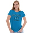 thumbnail image 3 of North Carolina Footprint Stencil Cool Womens Slim Fit Graphic Tee Brisco Brands X, 3 of 4